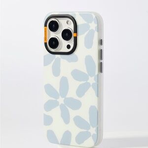 HiCasers Blue Floral Phone Case - iPhone 16 Pro Max